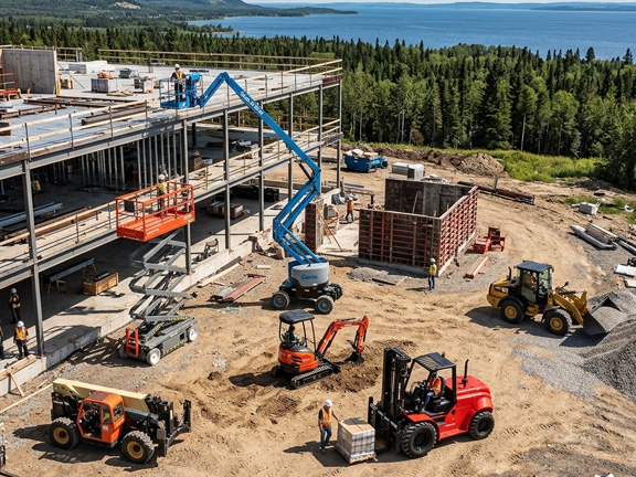 Construction industrielle au Lac-Saint-Jean