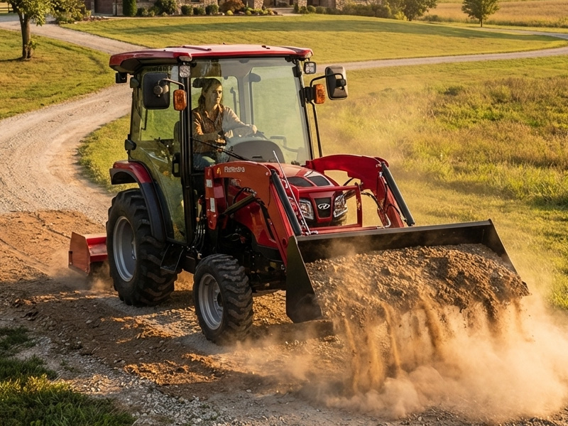 Tracteur compact Mahindra au Lac-Saint-Jean