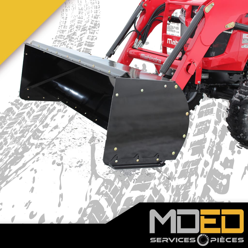 Back Drag Bercomac 72" monté sur Snow Push 72"