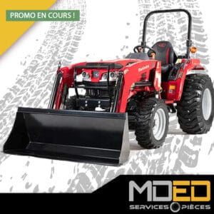 1626 – Tracteur compact utilitaire Mahindra avec chargeur