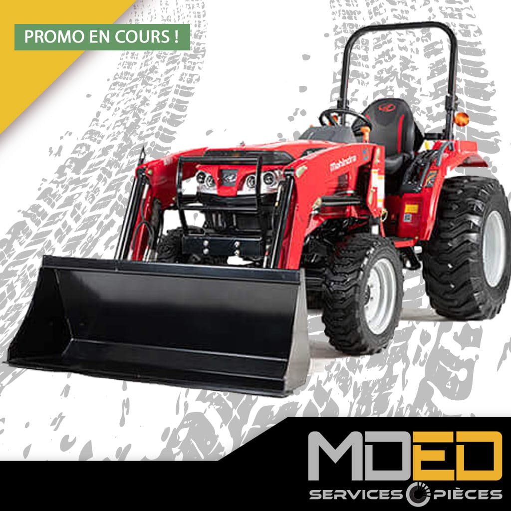 1626 – Tracteur compact utilitaire Mahindra avec chargeur