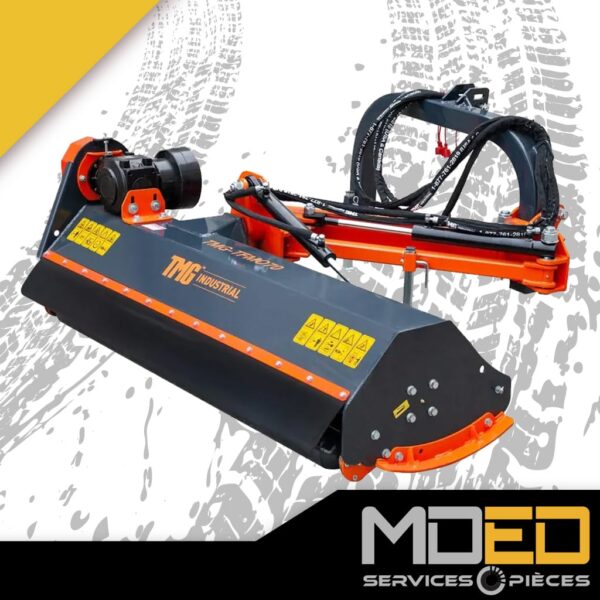 Broyeur d’accotement TMG-TFMO70 déport hydraulique à droite