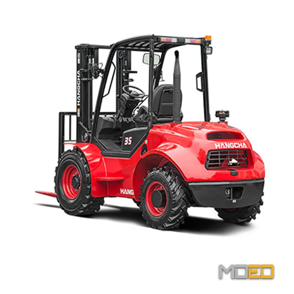 Chariot élévateur tout terrain Hangcha CPCD35 4WD vue arrière