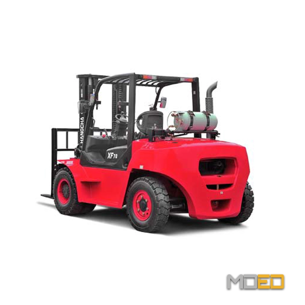Chariot élévateur diesel Hangcha CPCD70 7 tonnes vue arrière