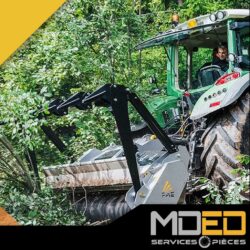 Broyeur forestier FAE UML/S 200 monté sur tracteur