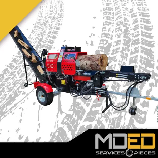 Processeur de bois Red Runner Deluxe fabriqué par Vallee Forestry Equipment