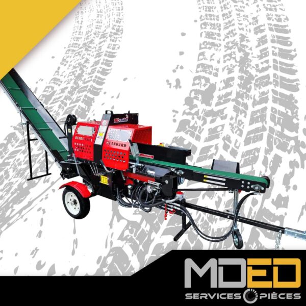 Processeur de bois Red Runner Standard fabriqué par Vallee Forestry Equipment