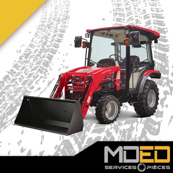 Mahindra 2126 HST 4WD avec cabine et chargeur