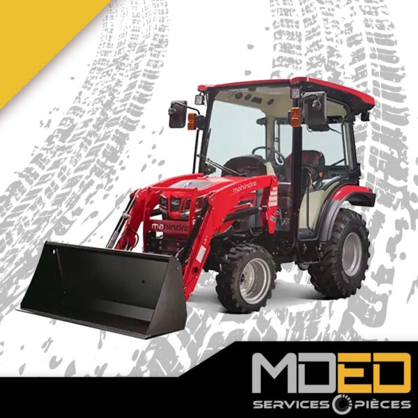 Mahindra 1126 HST Cab avec chargeur frontal