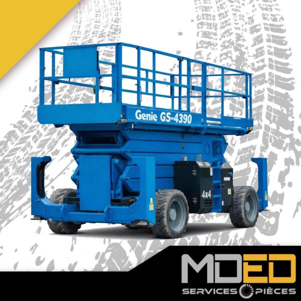 Nacelle ciseaux tout-terrain Genie GS-4390 RT 43 pi