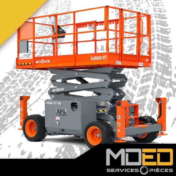 Ciseaux lift Skyjack SJ6826RT tout-terrain