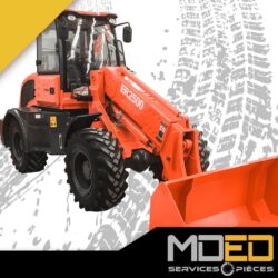 Everun ER2500 4WD chargeur articulé compact avec cabine
