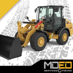 chargeur compact cat 906 sur roues