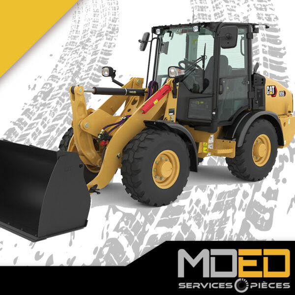 chargeur compact cat 906 sur roues