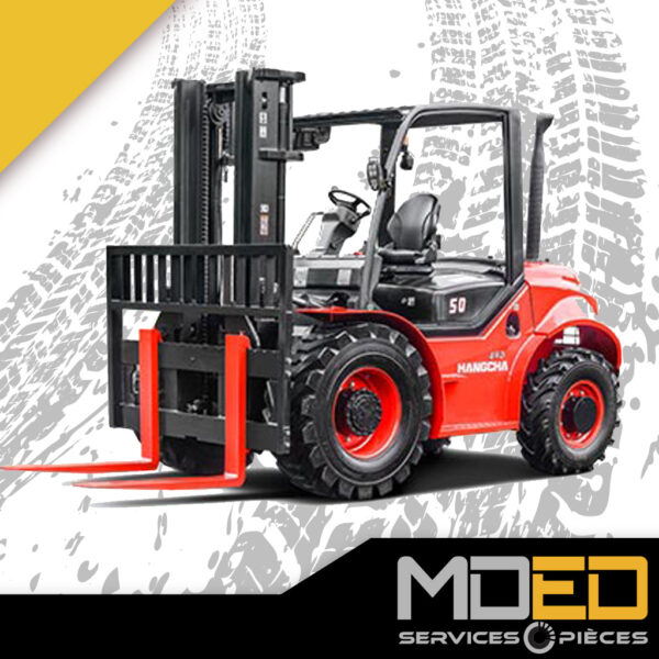 chariot elevateur hangcha cpcd50 5 tonnes tout terrain