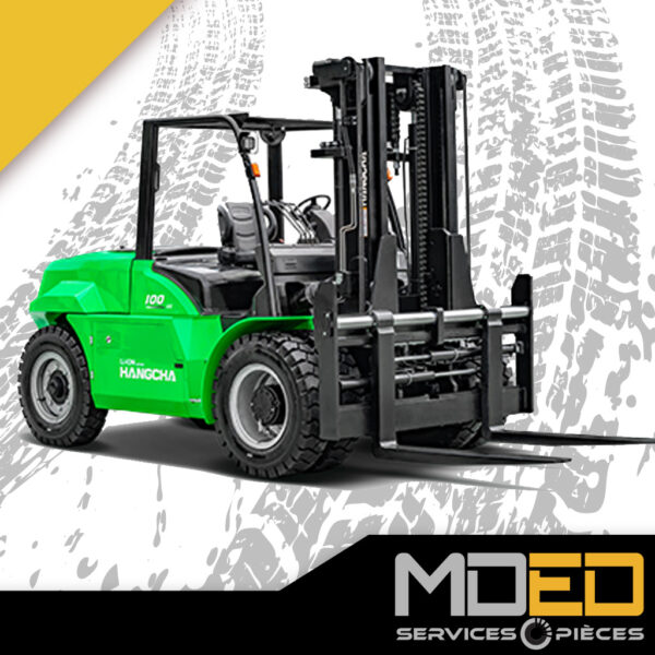 chariot elevateur hangcha cpd100 lithium 10 tonnes