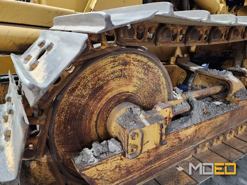 reparation chenille machinerie lourde train roulement excavatrice lac saint jean