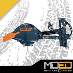 essoucheuse pto tmg tsg24 pour tracteur