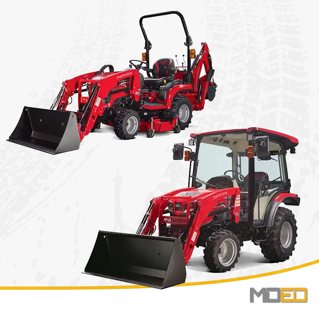 Mahindra 1123 HST 4WD 23 HP offert à poste ouvert ou avec cabine