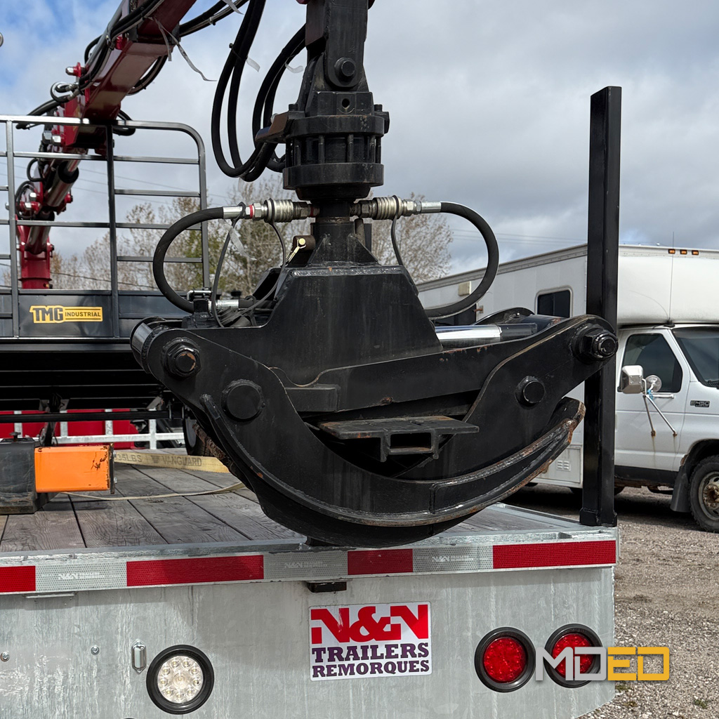 Grappin à bois 52 po de la remorque autochargeuse Jolex DL1650