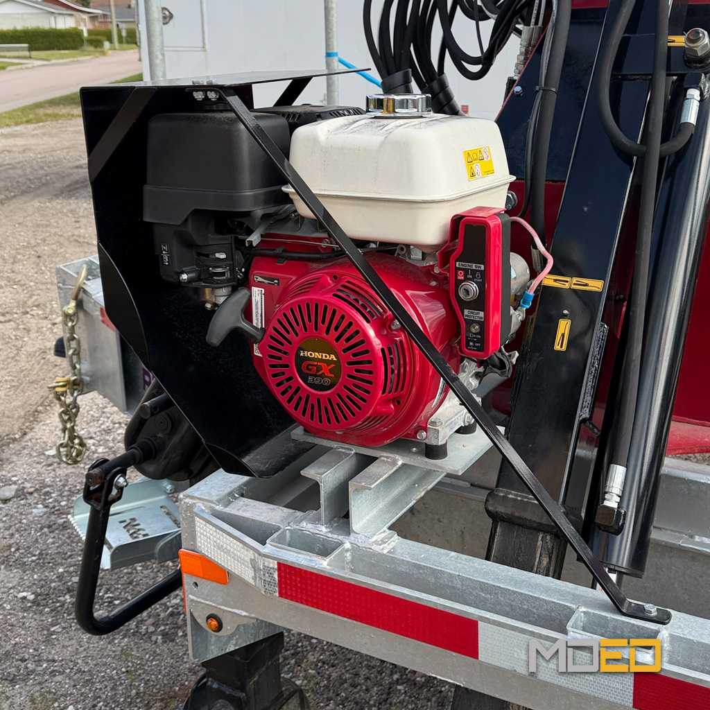 Moteur Honda GX390 de la remorque autochargeuse Jolex DL1650